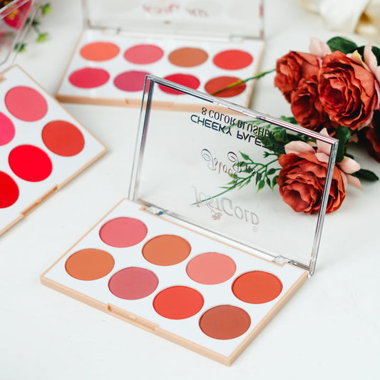 Cheeky Palette 8 Color Blusher